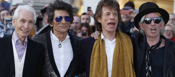 Members of the Rolling Stones (L-R) Charlie Watts, Ronnie Wood, Mick Jagger and Keith Richards. - Sputnik International