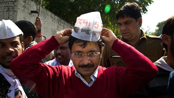 Aam Aadmi Party leader Arvind Kejriwal - Sputnik International