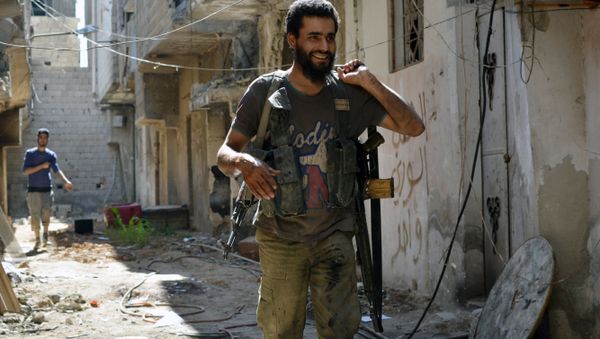 Member of the Islamist group Ansar al-Islam and the Ahrar ash-Sham (Islamic Movement of the Free Men of the Levant) group Member of the Islamist group Ansar al-Islam and the Ahrar ash-Sham (Islamic Movement of the Free Men of the Levant) group - Sputnik International