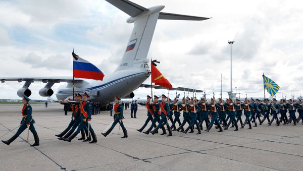 Body of serviceman Alexander Prokhorenko killed in Syria, to be flown to Orenburg - Sputnik International