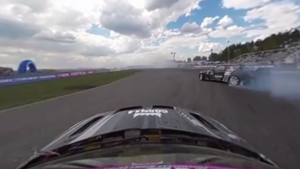 First Stage: 360 video of Russian Drift Series in Moscow region - Sputnik International
