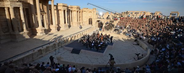 Mariinsky Theater orchestra performs in Palmyra - Sputnik International