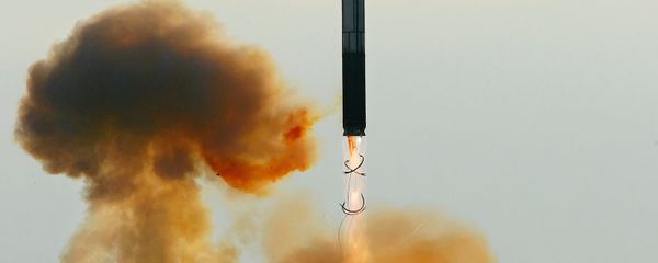 Launching an RS-20 Voyevoda (SS-18 Satan) intercontinental ballistic missile (File). The Voyevoda is a predecessor to the RS-28 Sarmat, presently under development. - Sputnik International