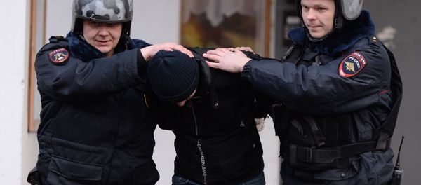 Private security officer at Russian Internal Affairs Ministry Main Directorate - Sputnik International