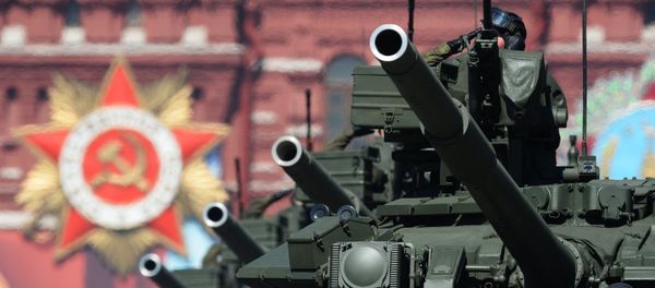T-90A main battle tanks at the military parade to mark the 71st anniversary of Victory in the 1941-1945 Great Patriotic War, May 9, 2016. T-90A main battle tanks at the military parade to mark the 71st anniversary of Victory in the 1941-1945 Great Patriotic War, May 9, 2016. - Sputnik International