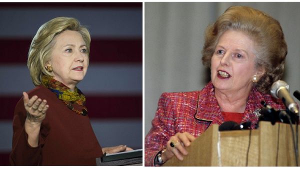Hillary Clinton and Margaret Thatcher Hillary Clinton and Margaret Thatcher - Sputnik International