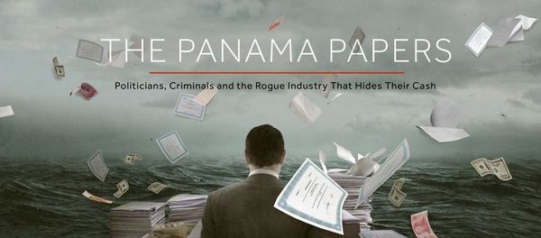 The ICIJ Panama Papers Page Screenshot - Sputnik International