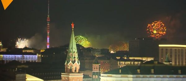 Victory Day Fireworks in Moscow - Sputnik International
