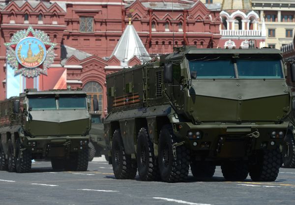 Typhoon-K armored vehicle showcased during Victory Day parade in Moscow on May 9, 2016.  - Sputnik International