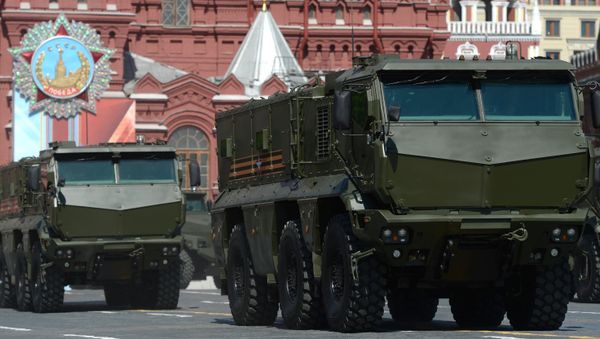 Typhoon-K armored vehicle showcased during Victory Day parade in Moscow on May 9, 2016. Typhoon-K armored vehicle showcased during Victory Day parade in Moscow on May 9, 2016. - Sputnik International