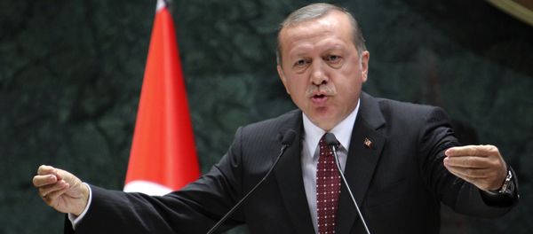 President of Turkey Recep Tayyip Erdogan delivers a speech during a ceremony of Turkey's main private sector organisation, the Union of Chambers and Commodity Exchanges of Turkey (TOBB), in Ankara, on May 10, 2016 - Sputnik International