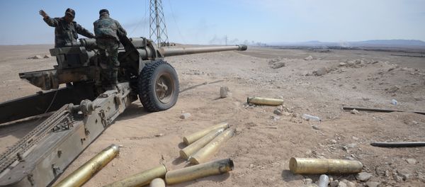 Soldiers of the Syrian Army. File photo Soldiers of the Syrian Army. File photo - Sputnik International