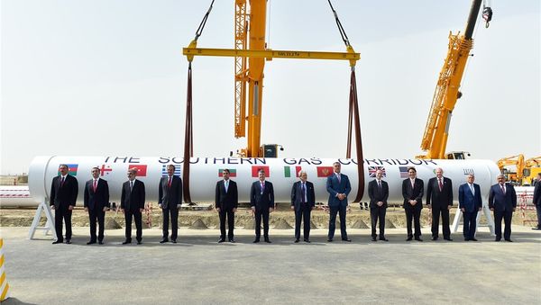 Southern Gas Corridor - Sputnik International