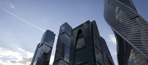 Buildings of the commercial district Moscow International Business Center are pictured in central Moscow on May 7, 2016. Buildings of the commercial district Moscow International Business Center are pictured in central Moscow on May 7, 2016. - Sputnik International