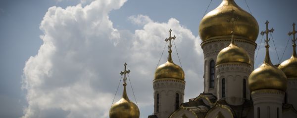 A picture taken in Moscow on May 6, 2016 shows the Russian Orthodox Cathedral of the Annunciation dedicated to the Annunciation of the Theotokos. A picture taken in Moscow on May 6, 2016 shows the Russian Orthodox Cathedral of the Annunciation dedicated to the Annunciation of the Theotokos. - Sputnik International