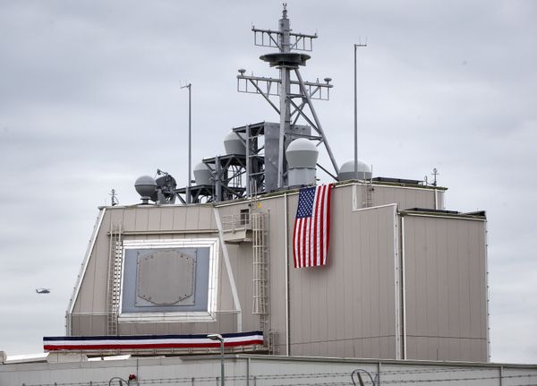 A helicopter flies by the radar building of a missile defense base, in Deveselu, prior to an opening ceremony attended by U.S., NATO and Romanian officials at a base, originally established by the Soviet Union, in Deveselu, Southern Romania, Thursday, May 12, 2016. A helicopter flies by the radar building of a missile defense base, in Deveselu, prior to an opening ceremony attended by U.S., NATO and Romanian officials at a base, originally established by the Soviet Union, in Deveselu, Southern Romania, Thursday, May 12, 2016. - Sputnik International