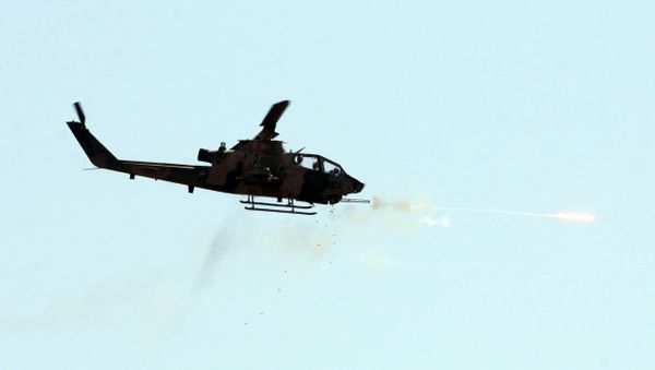 Turkish combat Cobra helicopter Turkish combat Cobra helicopter - Sputnik International