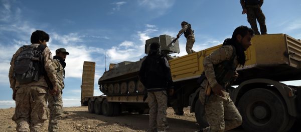 Fighters from the Syrian Democratic Forces (SDF). (File) Fighters from the Syrian Democratic Forces (SDF). (File) - Sputnik International