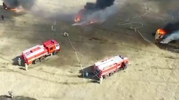 Firefighters to the Rescue: Russia Holds Flood and Wildfire Relief Exercise - Sputnik International