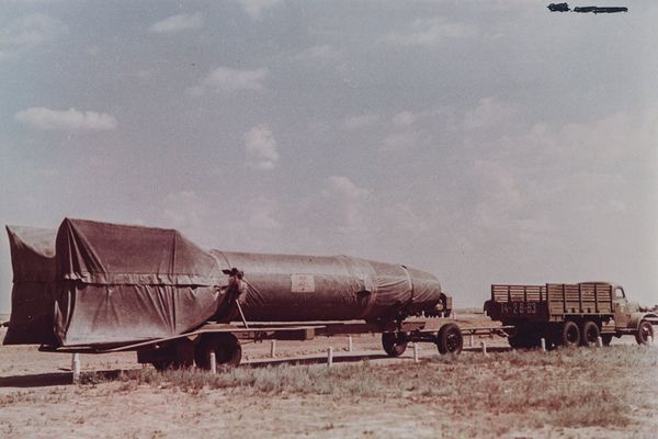 Missile combination vehicle with R-1 missile - Sputnik International