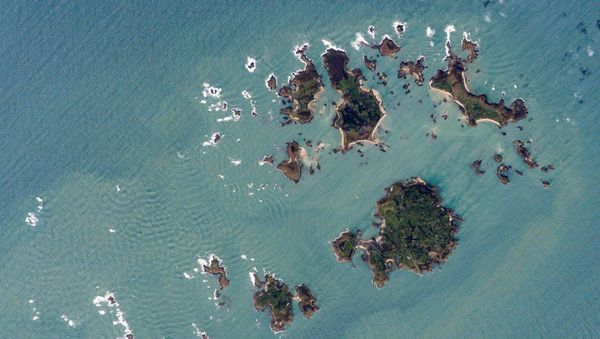 An aerial photo of the Isles of Scilly, Great Britain. An aerial photo of the Isles of Scilly, Great Britain. - Sputnik International