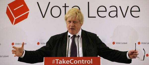 London Mayor Boris Johnson speaks at a Vote Leave rally in Newcastle, Britain April 16, 2016. London Mayor Boris Johnson speaks at a Vote Leave rally in Newcastle, Britain April 16, 2016. - Sputnik International