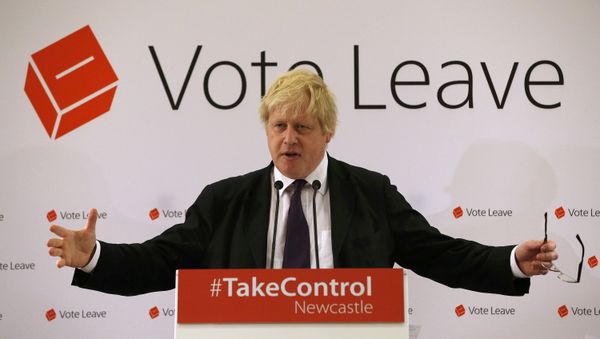 London Mayor Boris Johnson speaks at a Vote Leave rally in Newcastle, Britain April 16, 2016. London Mayor Boris Johnson speaks at a Vote Leave rally in Newcastle, Britain April 16, 2016. - Sputnik International