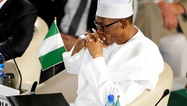Nigeria's President Muhammadu Buhari attends the opening session of the second Regional Security Summit in Abuja, Nigeria May 14, 2016. - Sputnik International