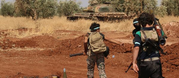 Rebel forces from Jaysh al-Islam (Army of Islam) (File) - Sputnik International