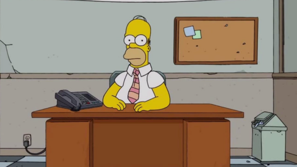 Homer Simpson live Q&A - Sputnik International