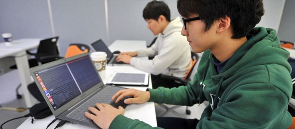Chang-Won This photo taken on February 14, 2013 shows young computer experts studying at an internet security training centre of the state-run Korea Information Technology Research Institute (KITRI) in Seoul Chang-Won This photo taken on February 14, 2013 shows young computer experts studying at an internet security training centre of the state-run Korea Information Technology Research Institute (KITRI) in Seoul - Sputnik International