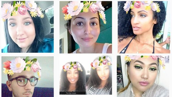 Snapchat shots collage - Sputnik International