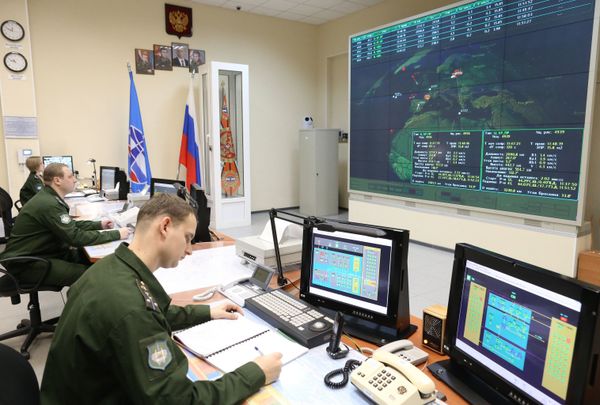 The operations control room of the Voronezh radar. File photo  - Sputnik International