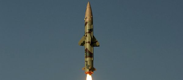 Surface-to-surface missile Prithvi II takes off from Chandipur in Orissa state, India (File) Surface-to-surface missile Prithvi II takes off from Chandipur in Orissa state, India (File) - Sputnik International