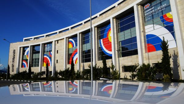 The Sochi Congress Center, pictured, will be a venue of the ASEAN-Russia Summit The Sochi Congress Center, pictured, will be a venue of the ASEAN-Russia Summit - Sputnik International