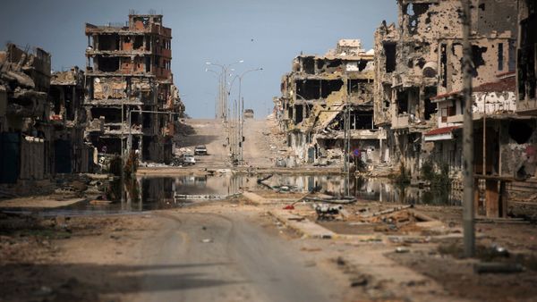 General view of buildings ravaged by fighting in Sirte, Libya (File) General view of buildings ravaged by fighting in Sirte, Libya (File) - Sputnik International