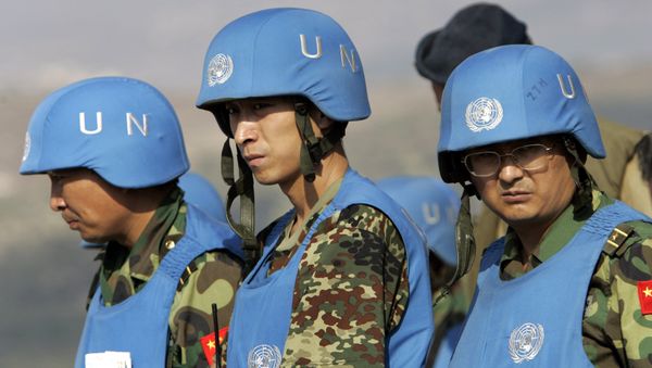 United Nations peacekeeping officers from China (File) United Nations peacekeeping officers from China (File) - Sputnik International