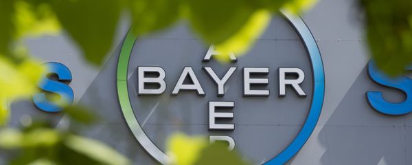 This file photo taken on July 24, 2013 shows a logo of German pharmaceuticals and chemicals giant Bayer on an overpass at its Berlin headquarters This file photo taken on July 24, 2013 shows a logo of German pharmaceuticals and chemicals giant Bayer on an overpass at its Berlin headquarters - Sputnik International