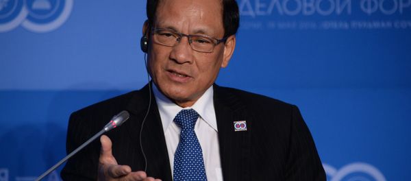ASEAN Secretary-General Le Luong Minh at the plenary session, Russia–ASEAN Partnership in the New Integration Architecture of the Asia-Pacific Region: Opportunities for Businesses, held as part of the ASEAN-Russia Business Forum at the Pullman Sochi Centre Hotel - Sputnik International