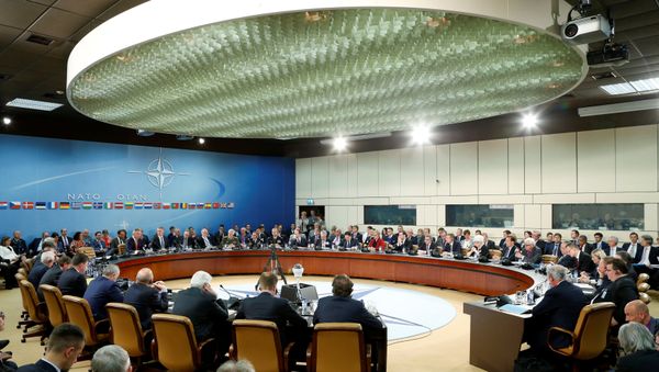 NATO foreign ministers attend a meeting at the Alliance headquarters in Brussels, Belgium May 19, 2016. NATO foreign ministers attend a meeting at the Alliance headquarters in Brussels, Belgium May 19, 2016. - Sputnik International