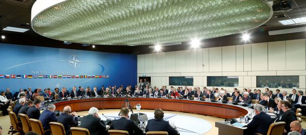 NATO foreign ministers attend a meeting at the Alliance headquarters in Brussels, Belgium May 19, 2016. NATO foreign ministers attend a meeting at the Alliance headquarters in Brussels, Belgium May 19, 2016. - Sputnik International