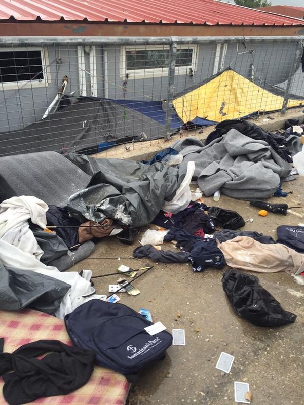 Refugee camp in Samos, Greece - Sputnik International