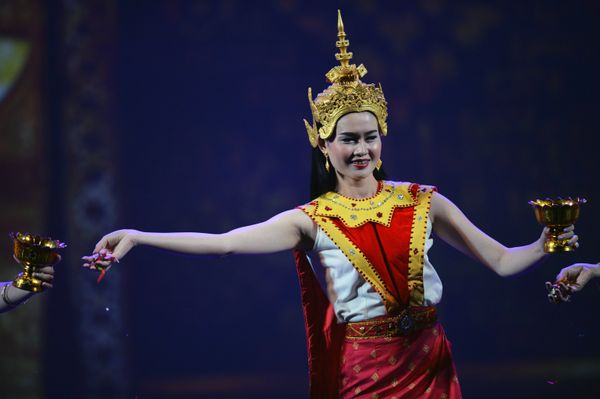 A dancer performs at the concert to mark the opening of the ASEAN-Russia Culture Festival A dancer performs at the concert to mark the opening of the ASEAN-Russia Culture Festival - Sputnik International