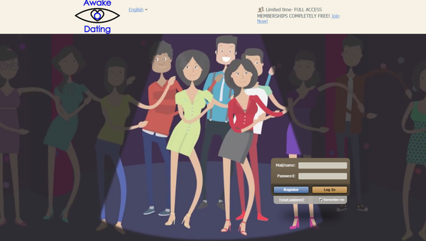 AwakeDating.com Homepage - Sputnik International