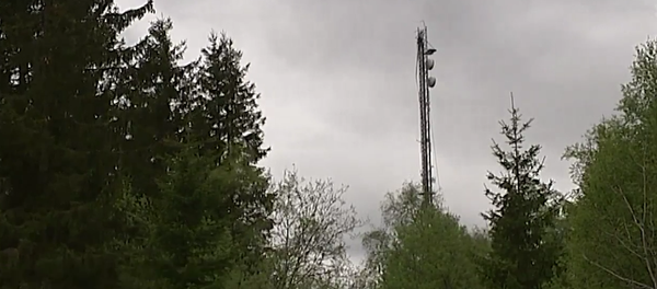 Radio mast in Borås Radio mast in Borås - Sputnik International