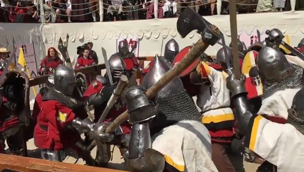 Battle of the Nations 2016: Sports, Medieval Style - Sputnik International