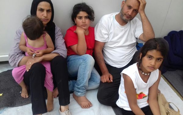 On 17th May, 28 Syrian & Palestinian refugees (adults) went on hunger strike in Chios, Greece. They demand asylum information and interviews for their applications. - Sputnik International
