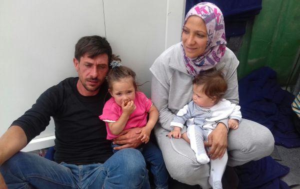 On 17th May, 28 Syrian & Palestinian refugees (adults) went on hunger strike in Chios, Greece. They demand asylum information and interviews for their applications. - Sputnik International