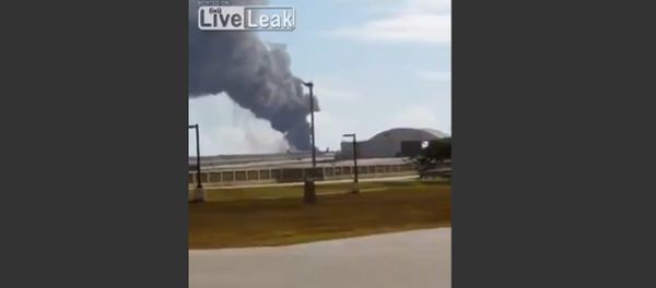 US B-52 Bomber Crashes at Guam Air Force Base US B-52 Bomber Crashes at Guam Air Force Base - Sputnik International