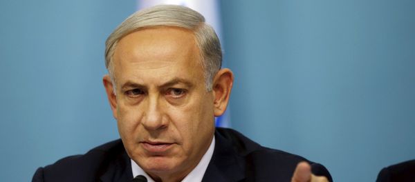 Israel's Prime Minister Benjamin Netanyahu gestures as he speaks during a news conference in Jerusalem October 8, 2015. Israel's Prime Minister Benjamin Netanyahu gestures as he speaks during a news conference in Jerusalem October 8, 2015. - Sputnik International